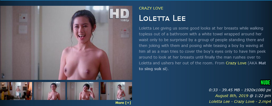 Nude Hong Kong Actress Loletta Lee Leaked 050