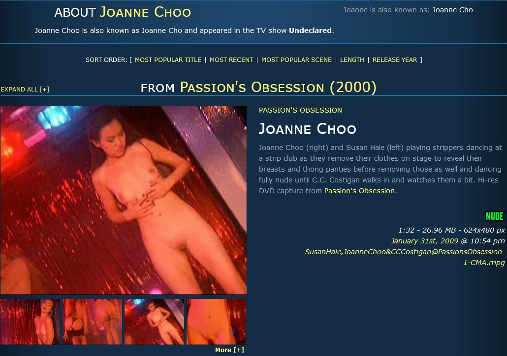 Nude Singaporean Model And Actress Joanne Choo Leaked 010